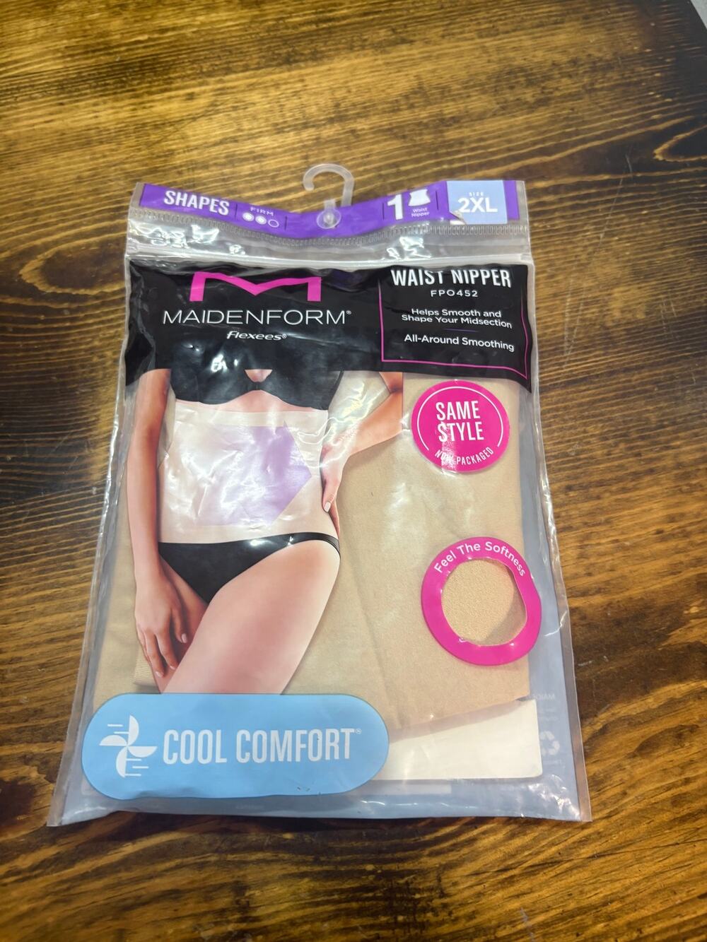 Maidenform beige waist shaper size 2X